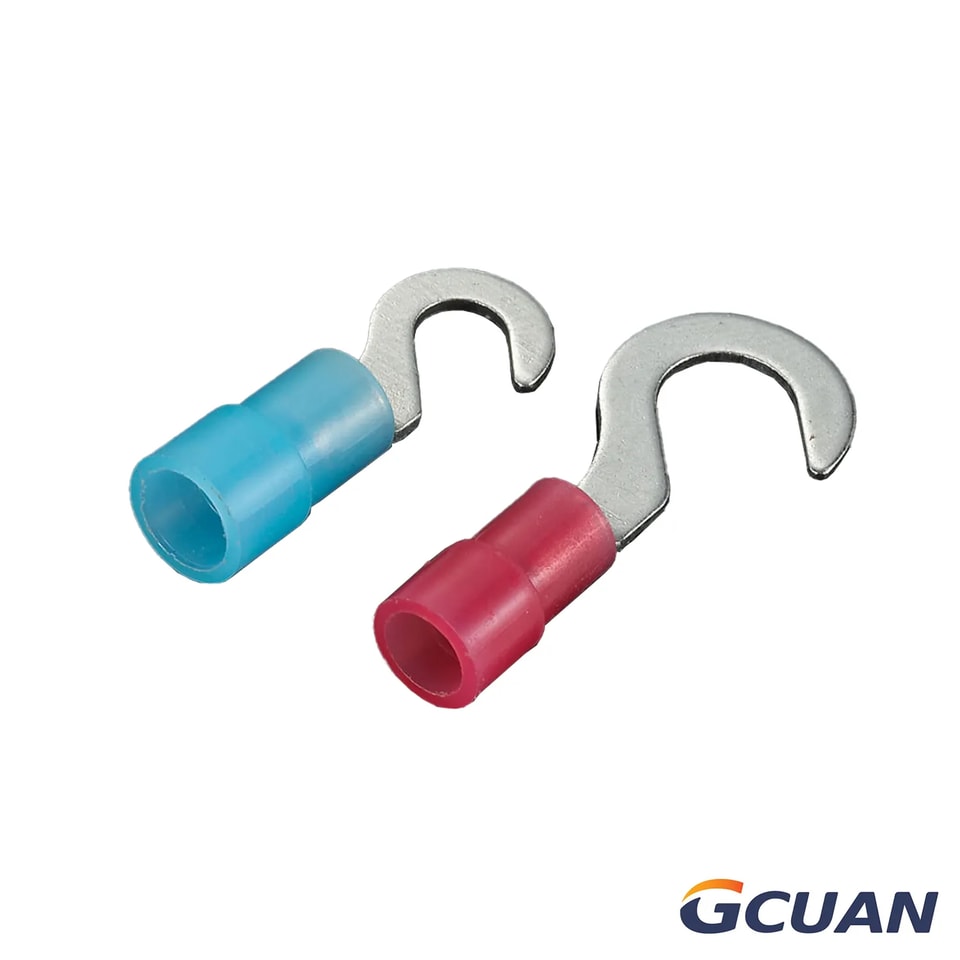 Nylon Insulated-Single Crimp Hook Terminals