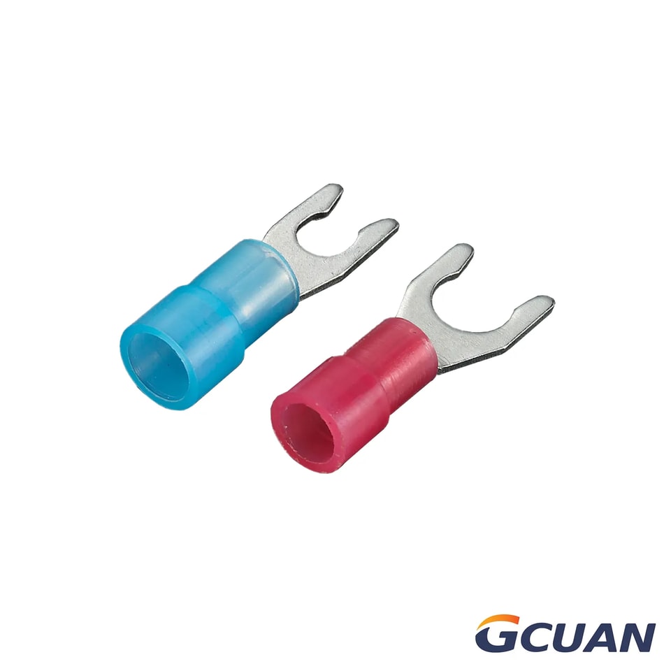 Nylon Insulated-Single Crimp Locking Spade Terminals
