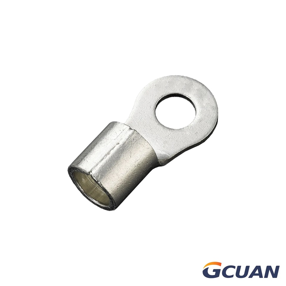 Non-Insulated With Brazed Seam Ring Terminals