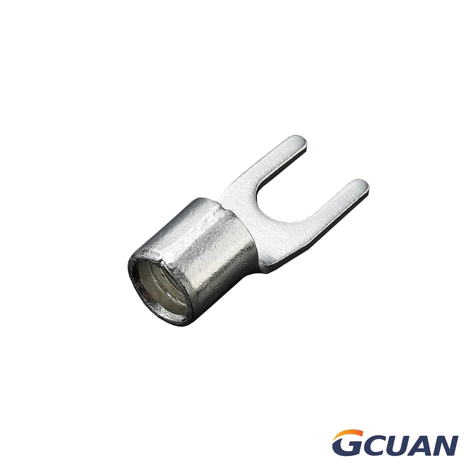 Non-Insulated With Brazed Seam Spade Terminals
