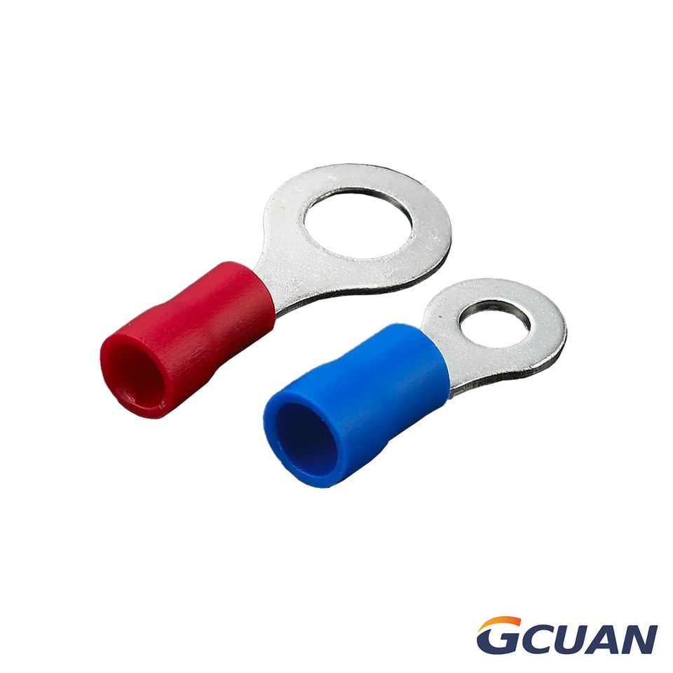 Vinyl Insulated-Single Crimp Ring Terminals
