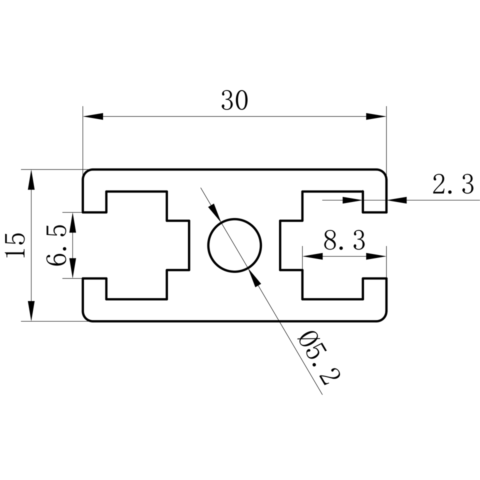 GCB-8-1640 dimension