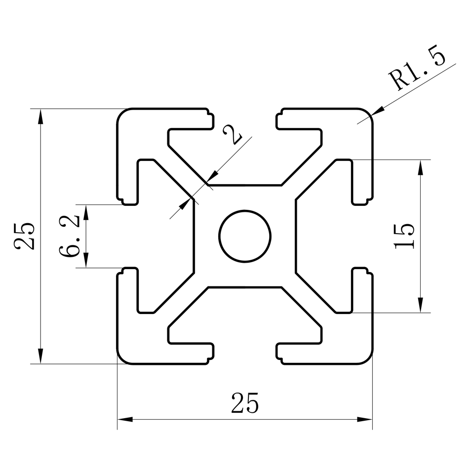 GCB-8-1640 dimension