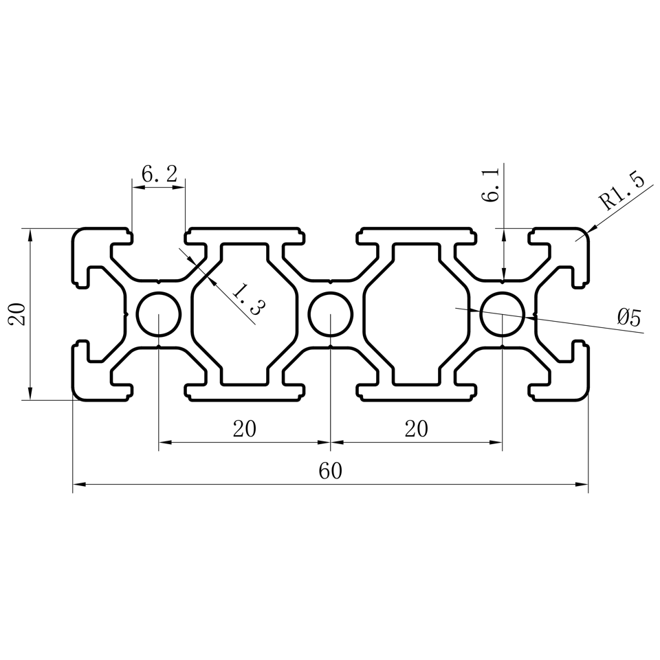 GCB-8-1640 dimension