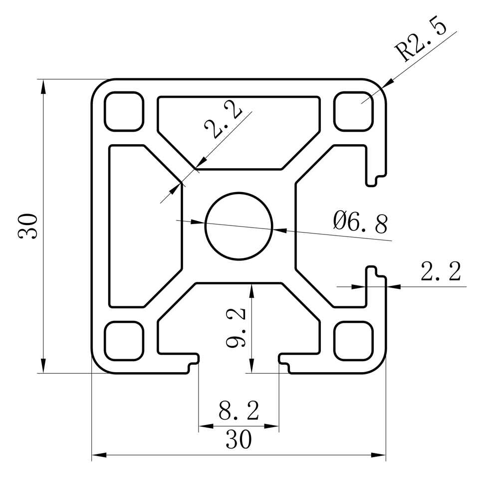 GCB-8-1640 dimension