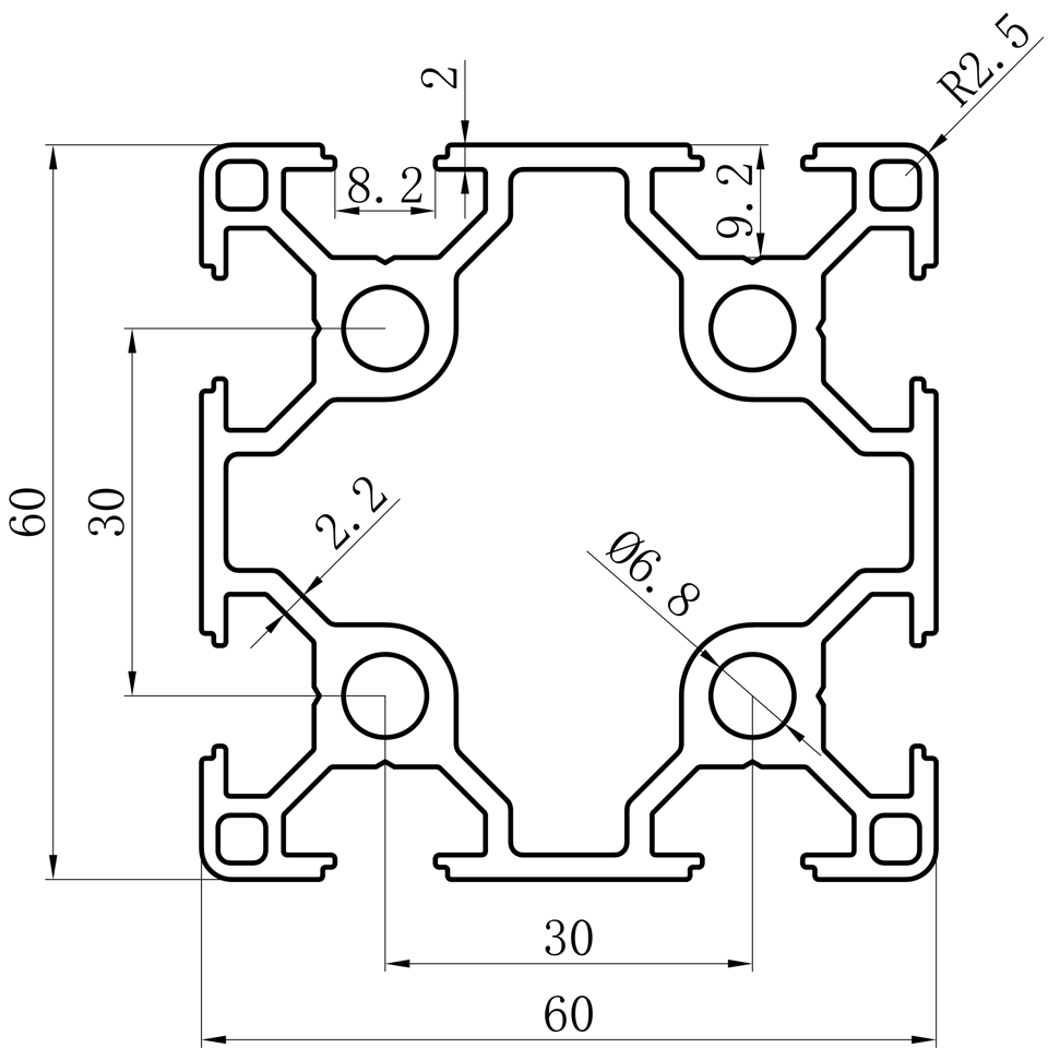 GCB-8-1640 dimension