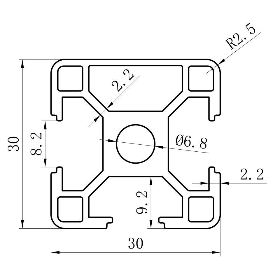 GCB-8-1640 dimension