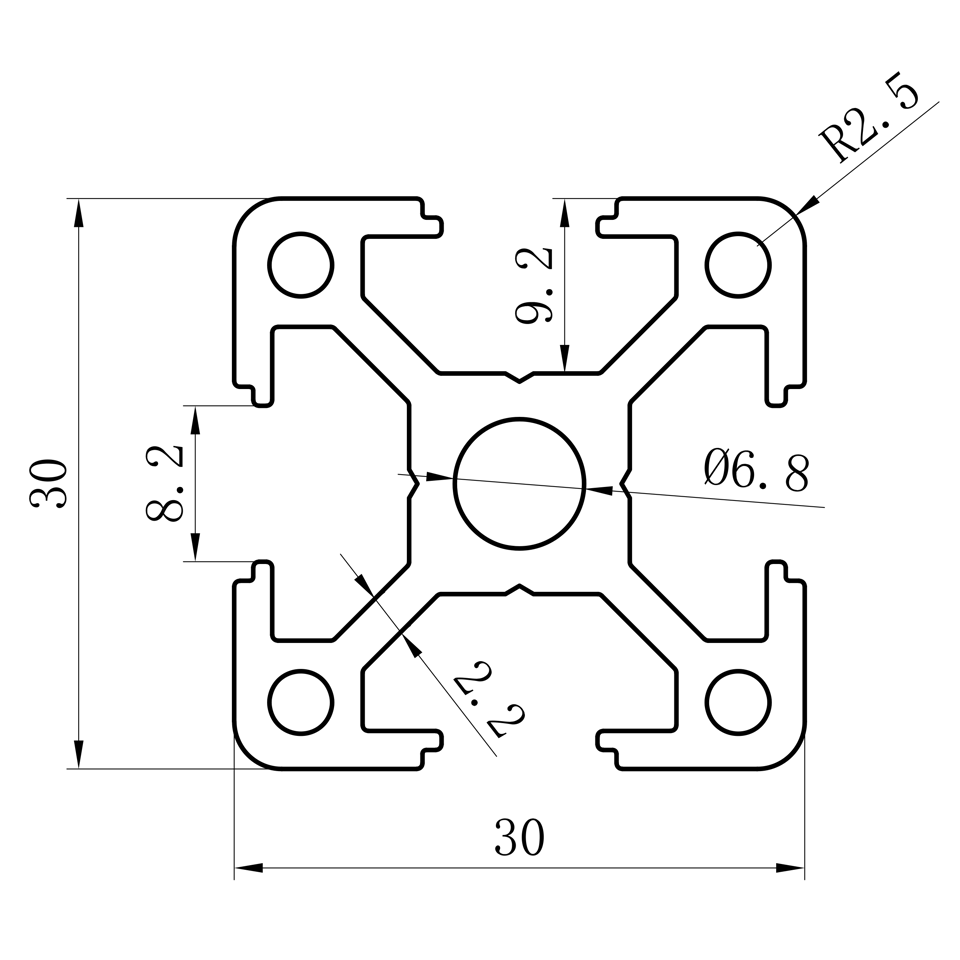 GCB-8-1640 dimension