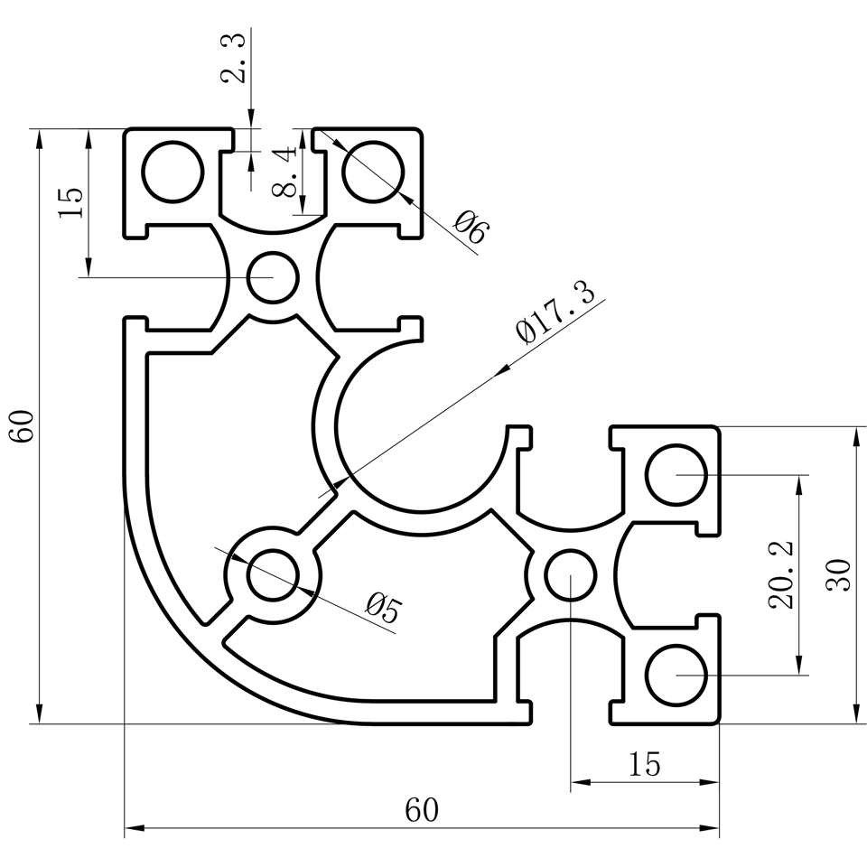 GCB-8-1640 dimension