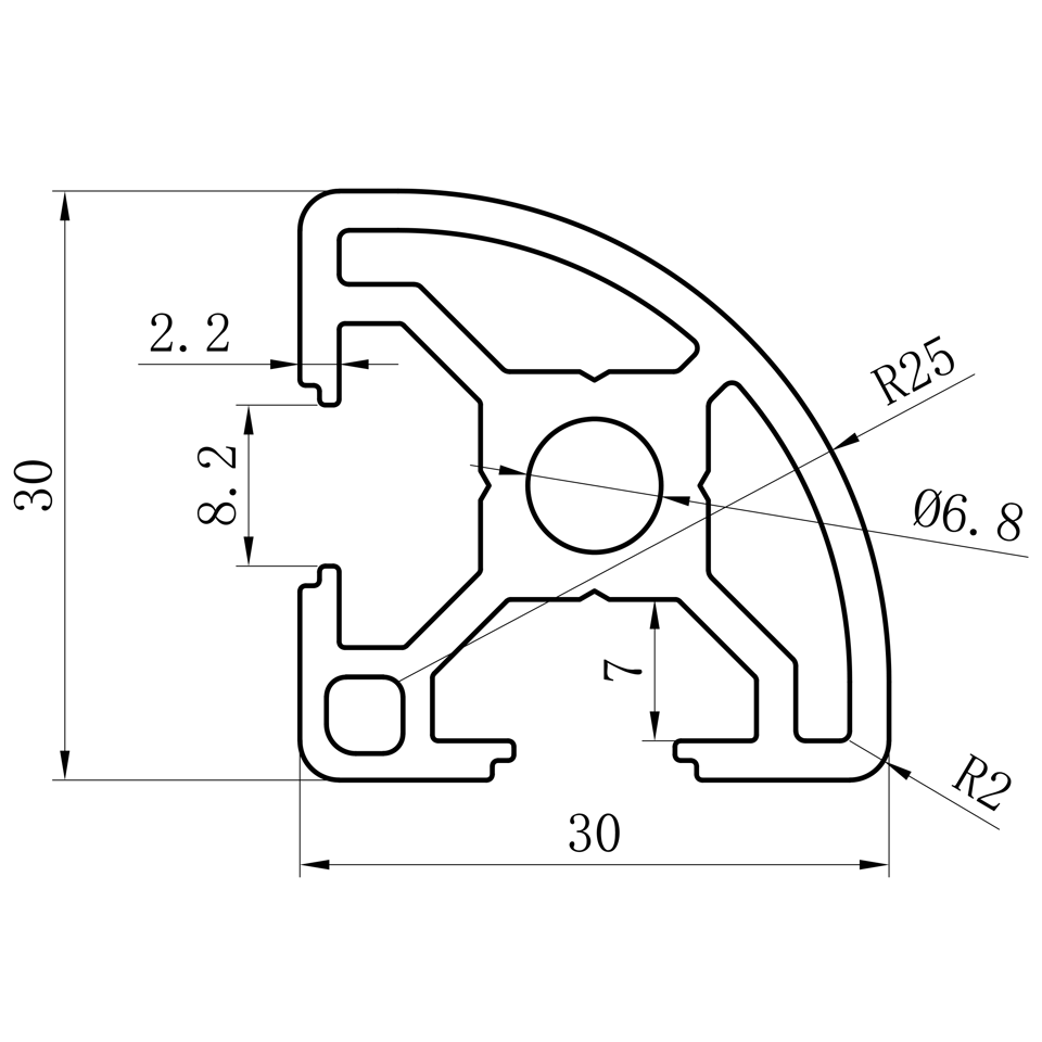 GCB-8-1640 dimension