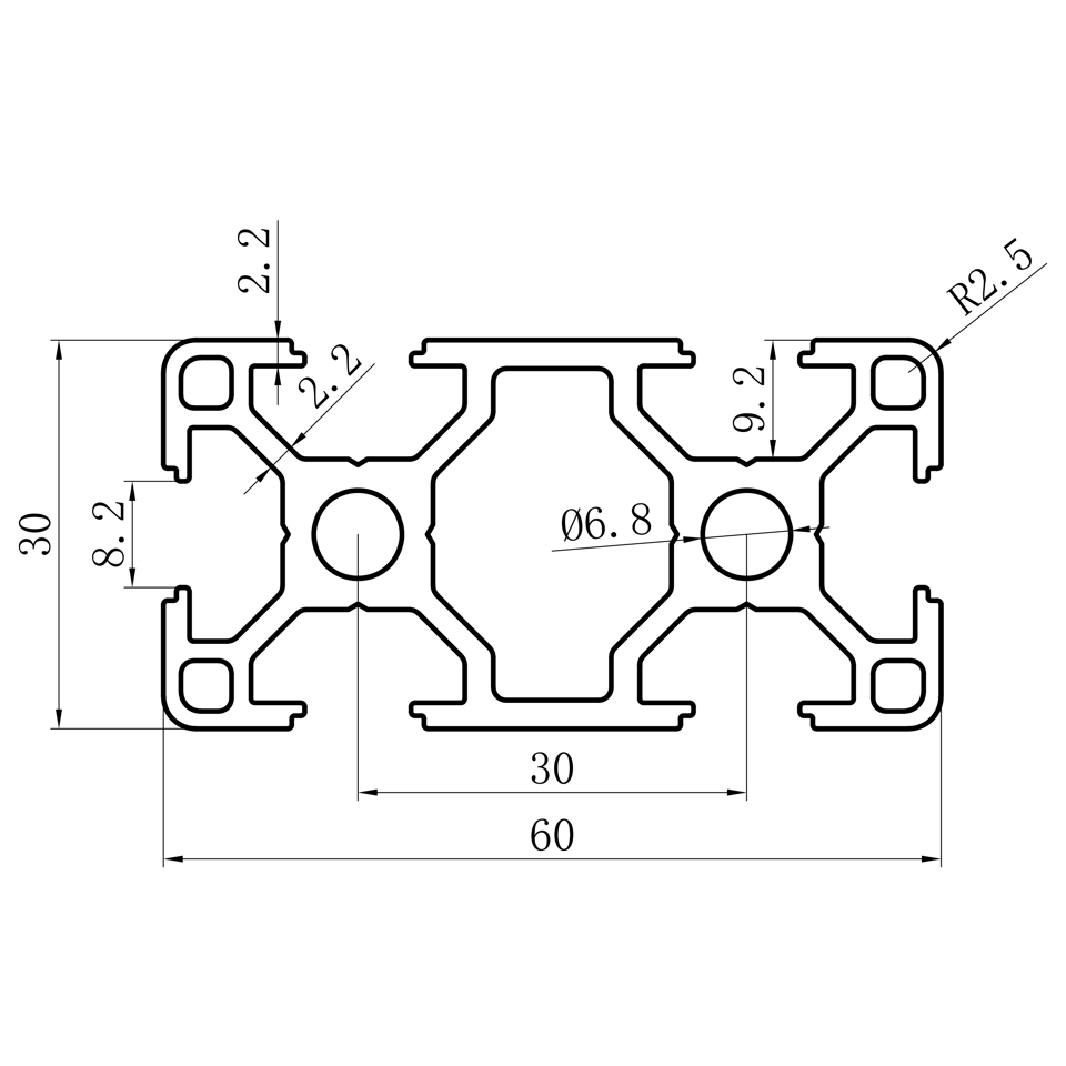 GCB-8-1640 dimension