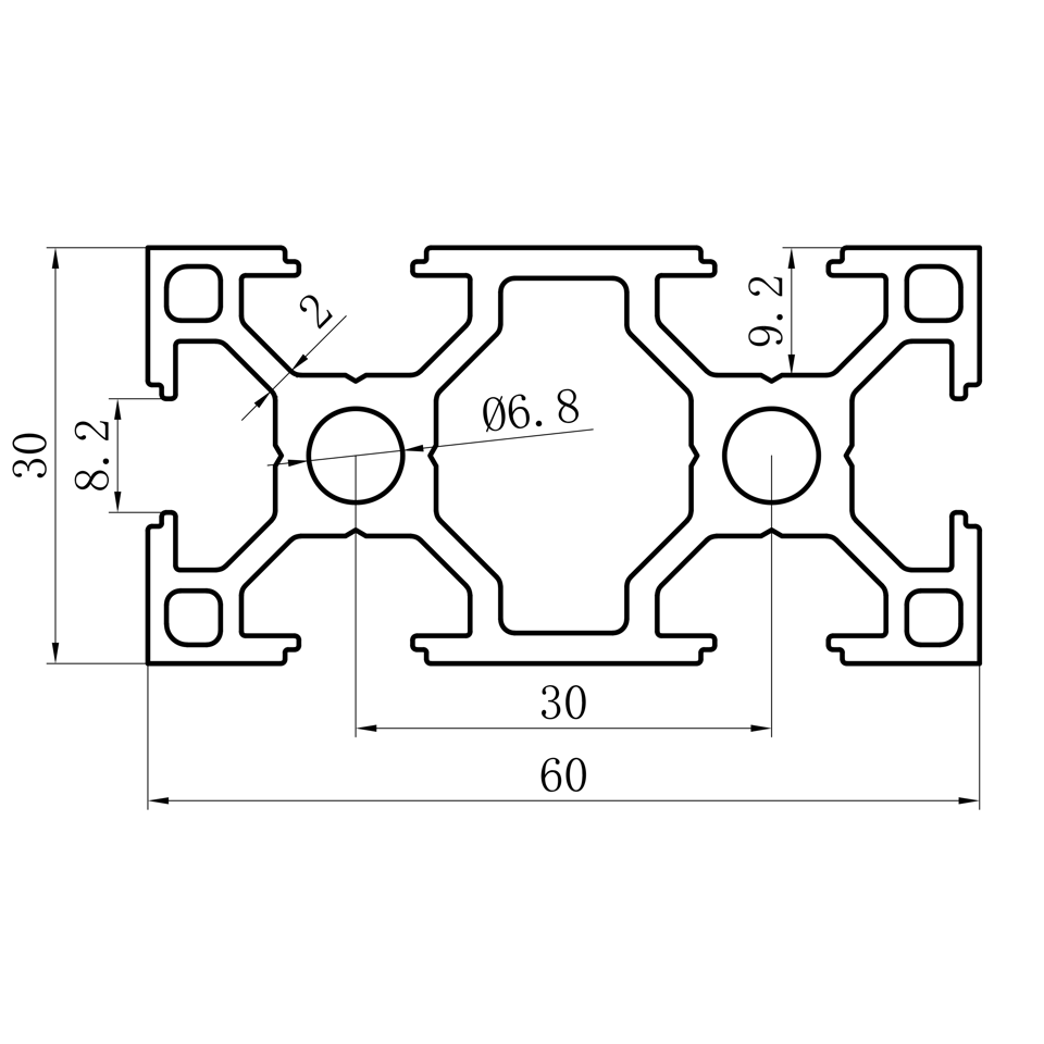 GCB-8-1640 dimension