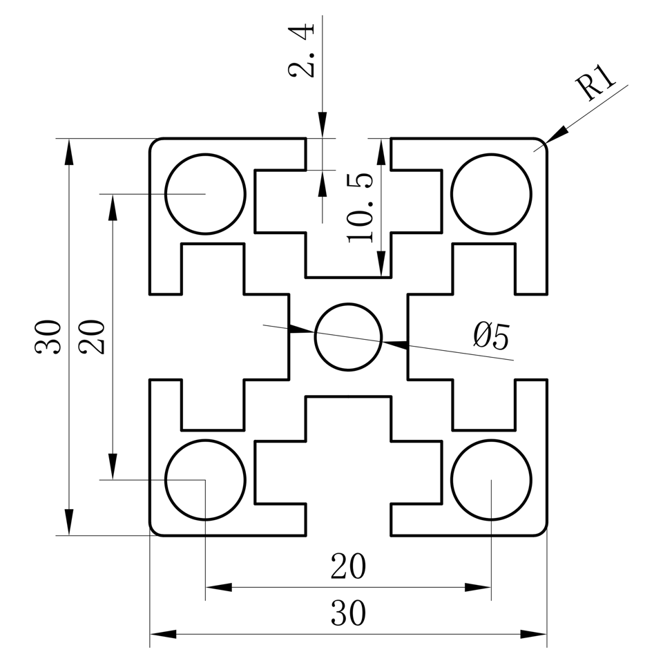 GCB-8-1640 dimension