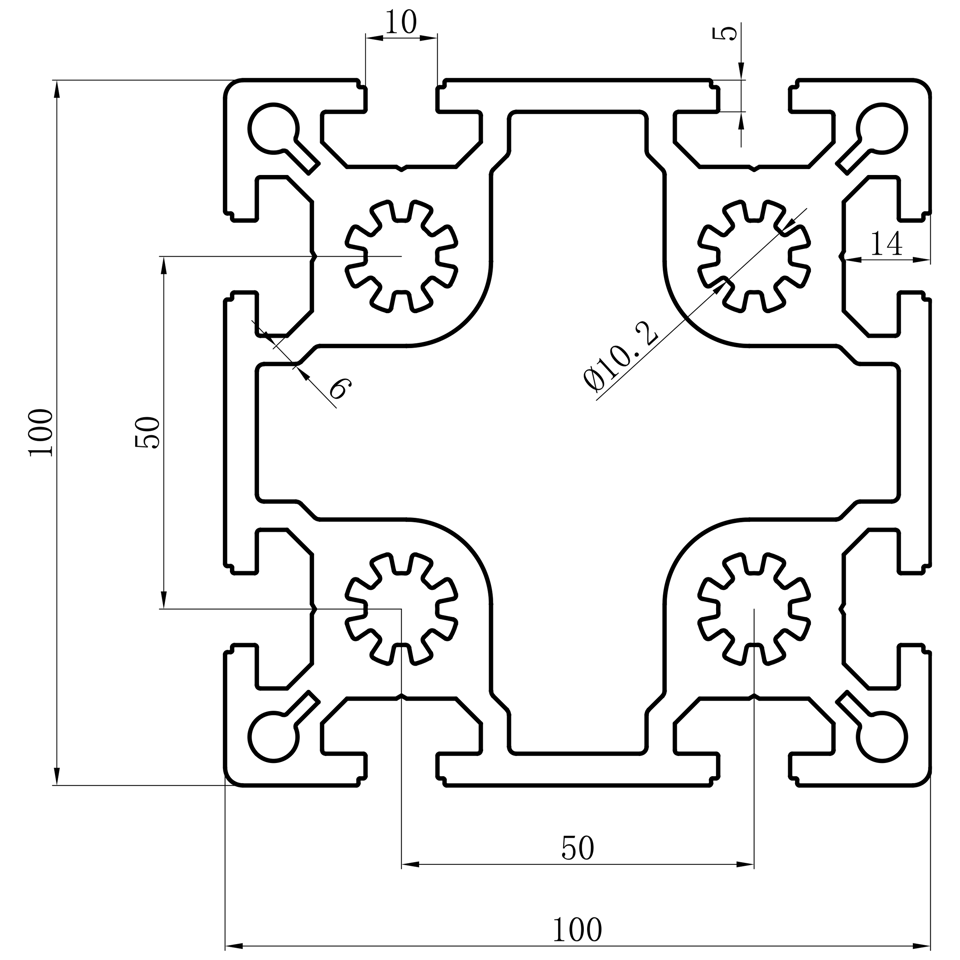 GCB-8-1640 dimension