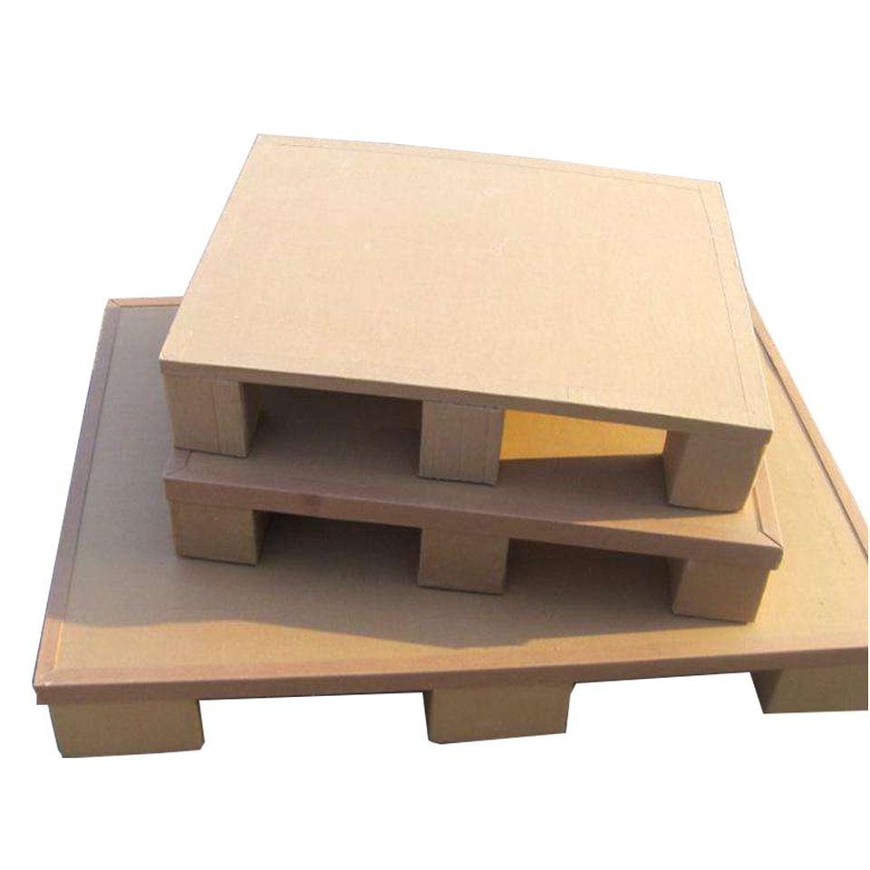 Palé de papel kraft marrón liso