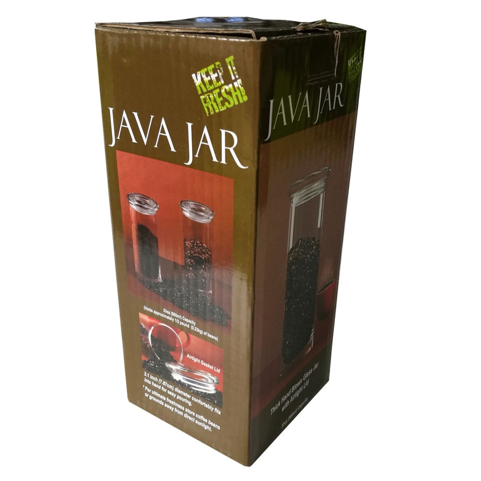 Caja corrugada reciclable para café