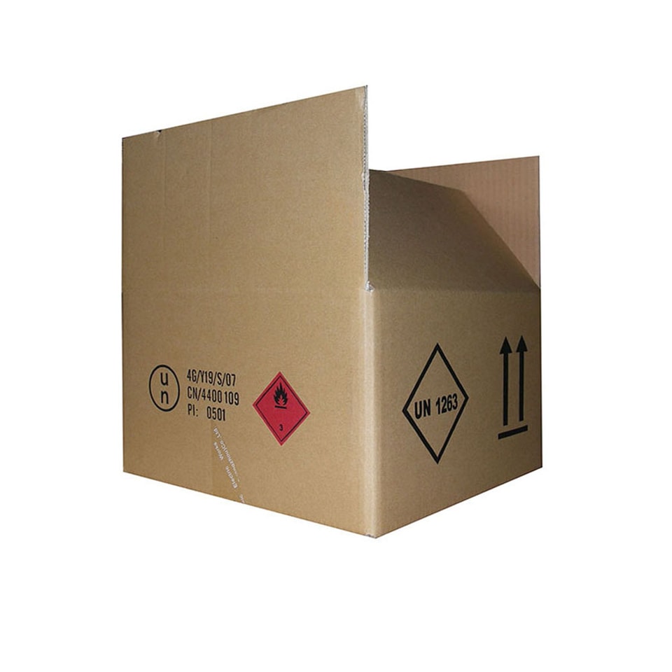 Caja de envío para zumos