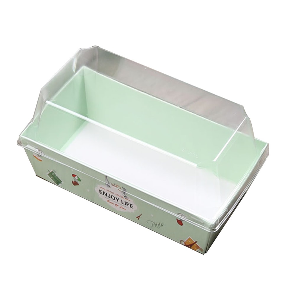 Caja para sushi con ventana de PVC