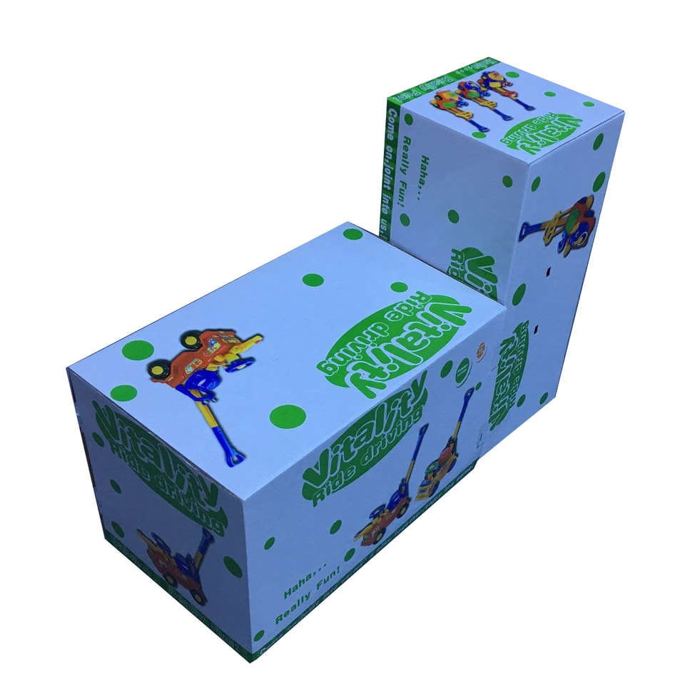 Cajas de cartón personalizadas para juguetes en diferentes tamaños