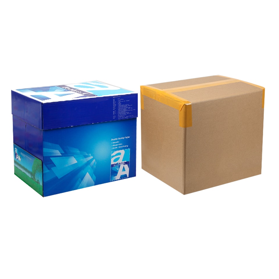 Caja corrugada para embalaje de papel A4