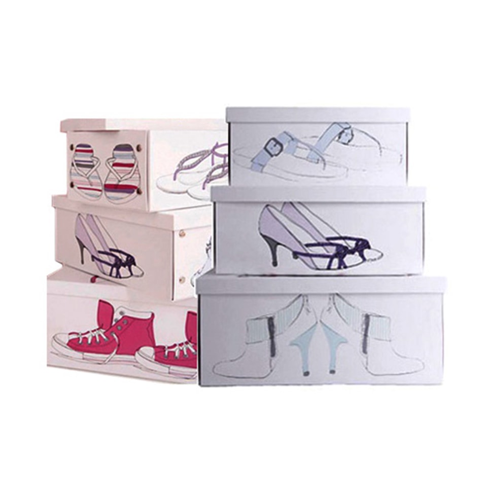 Caja de papel personalizada para zapatos