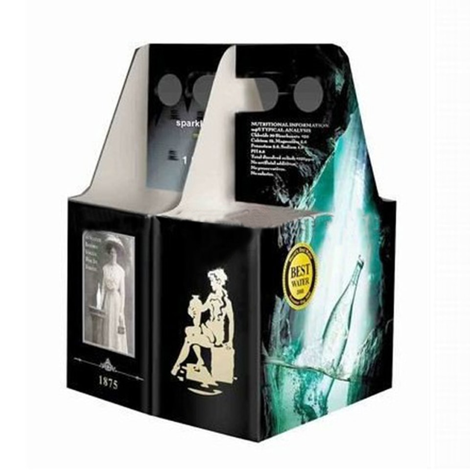 Caja para pack de cuatro
