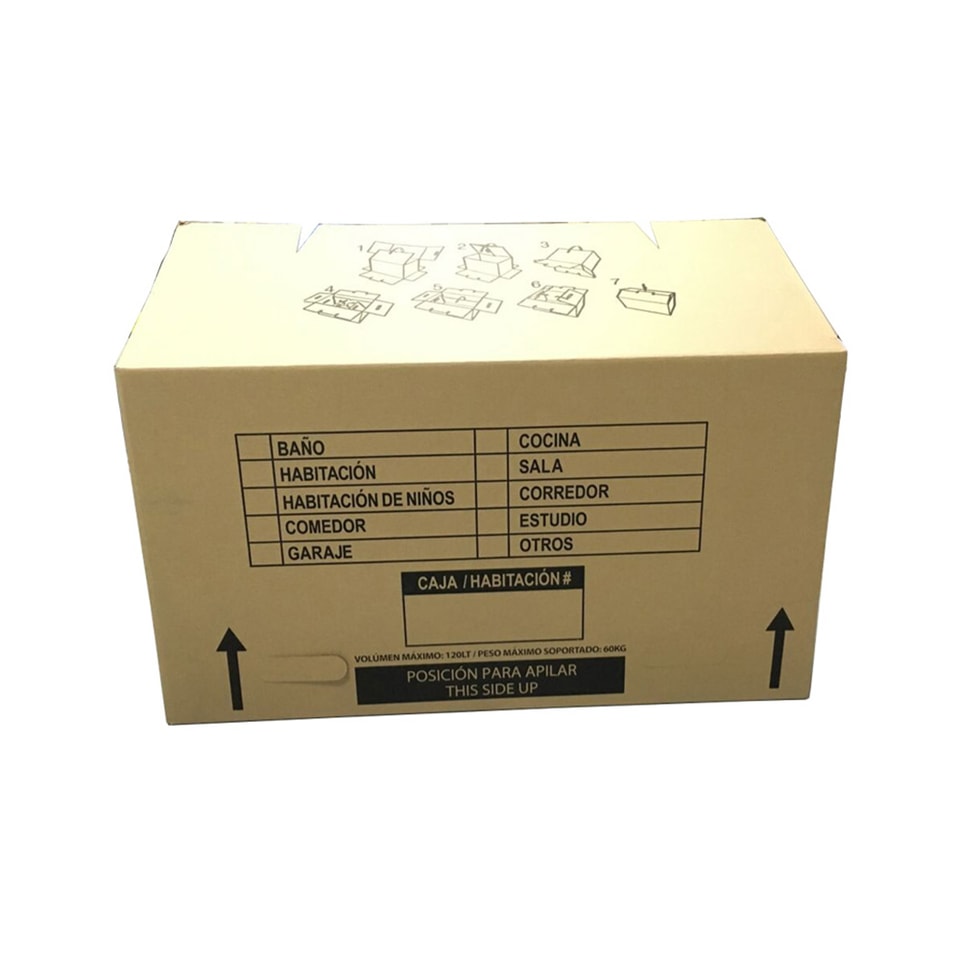 Caja maestra de cartón corrugado de doble pared para envíos