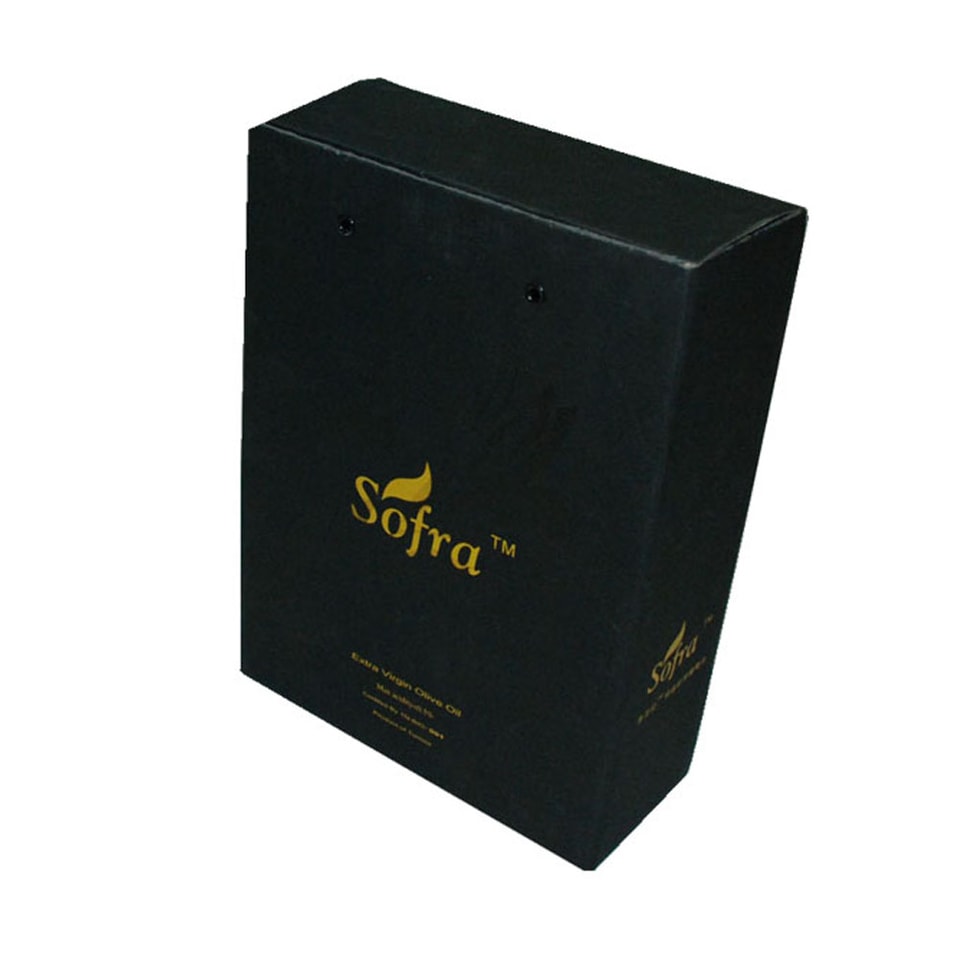 Caja de cartón corrugado personalizada para botellas de vino, impresa a color y al por mayor
