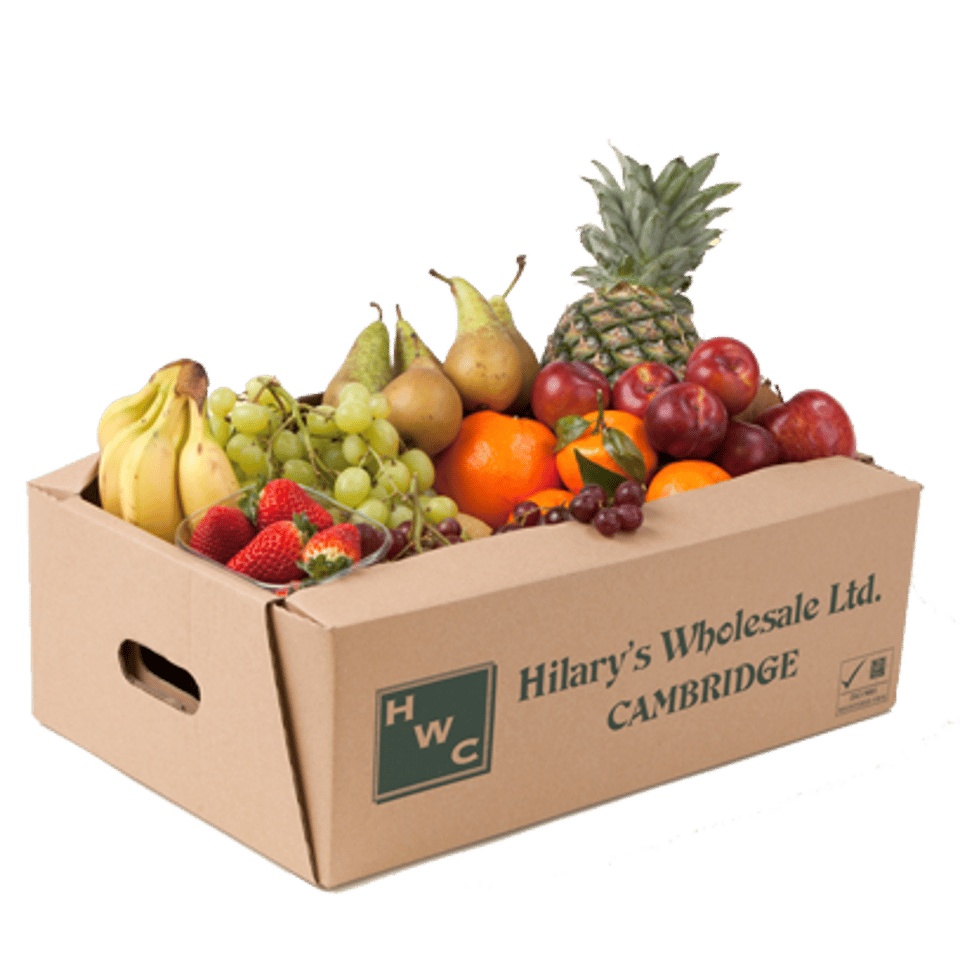 Caja de papel para almacenamiento y embalaje de frutas