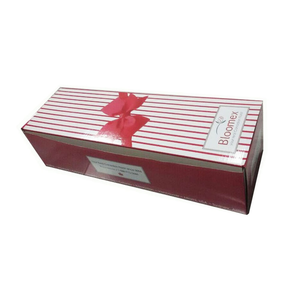 Caja corrugada impresa para envíos de flores, económica y a la venta