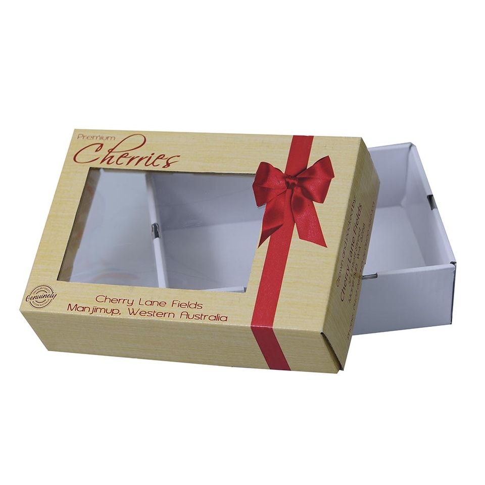 Caja para cerezas de 1 kg