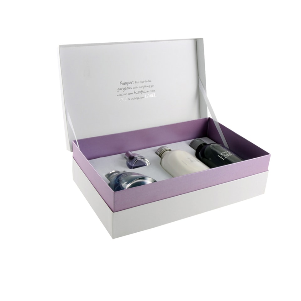 Caja de regalo de lujo para perfumes, con impresión litográfica
