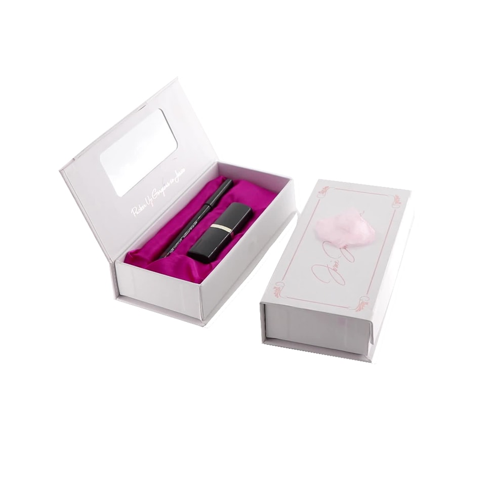 Caja de papel personalizada e impresa para pintalabios