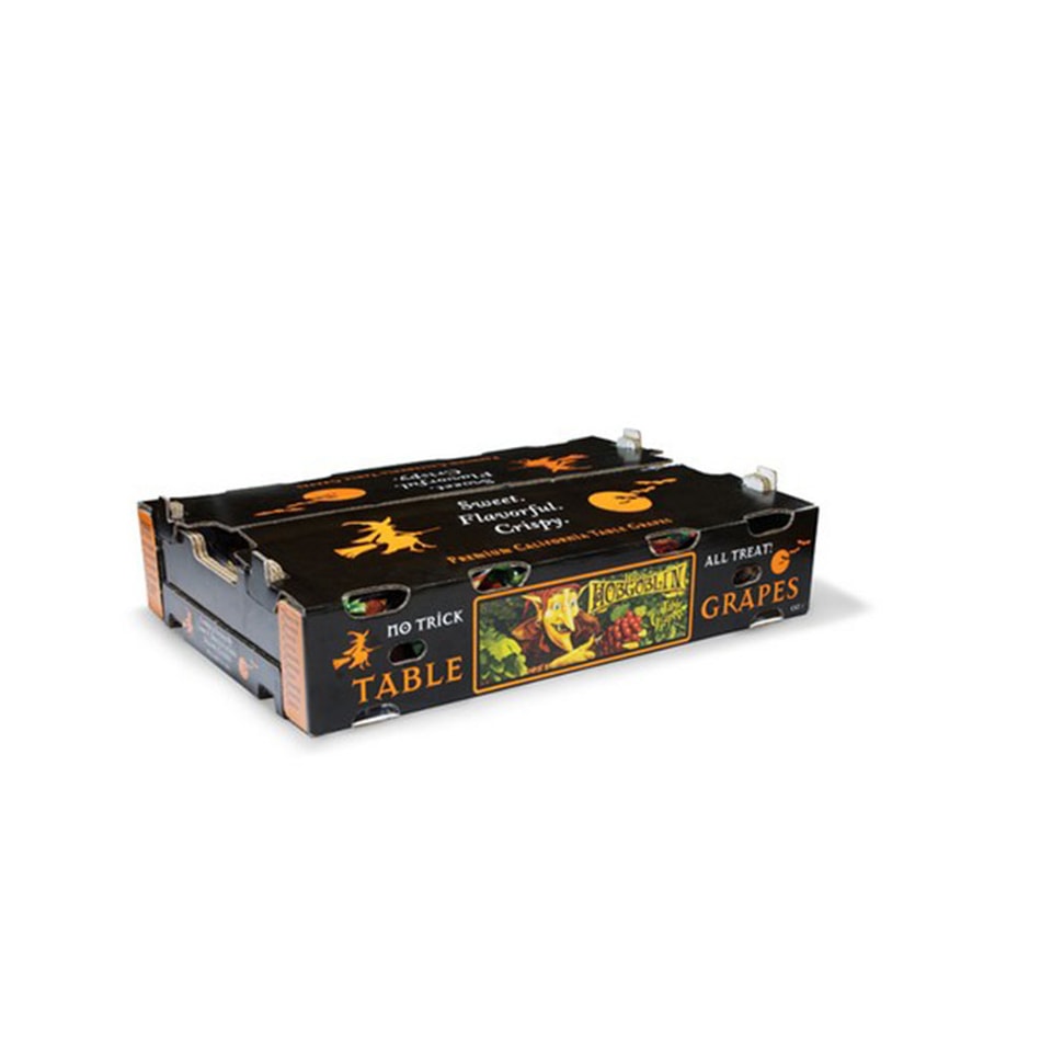 Cajas corrugadas para el embalaje de uvas