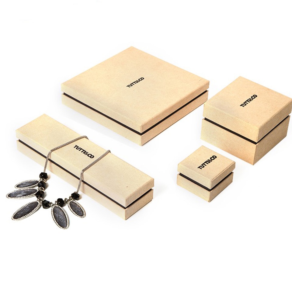 Caja rígida personalizada para joyería