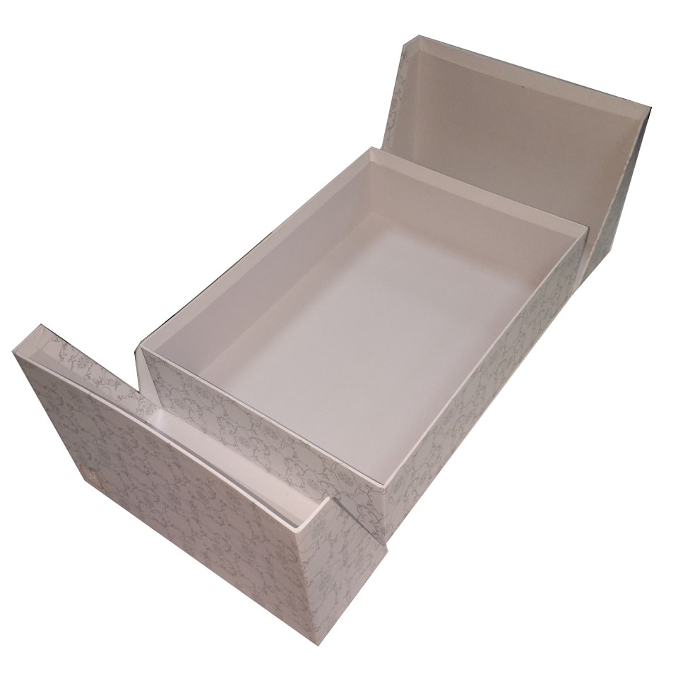Caja de regalo para té con cierre superior encajable