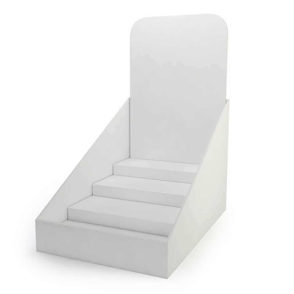 Caja PDQ plegable para exhibición