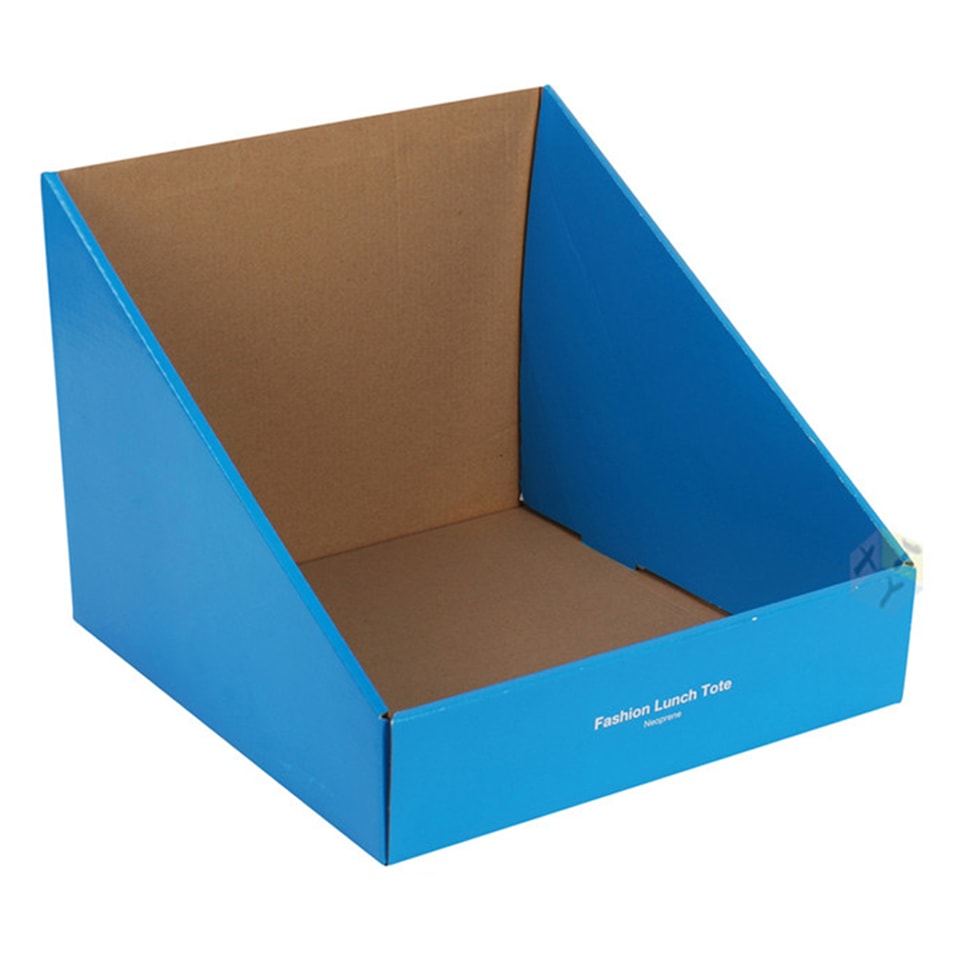 Caja expositora de papel PDQ