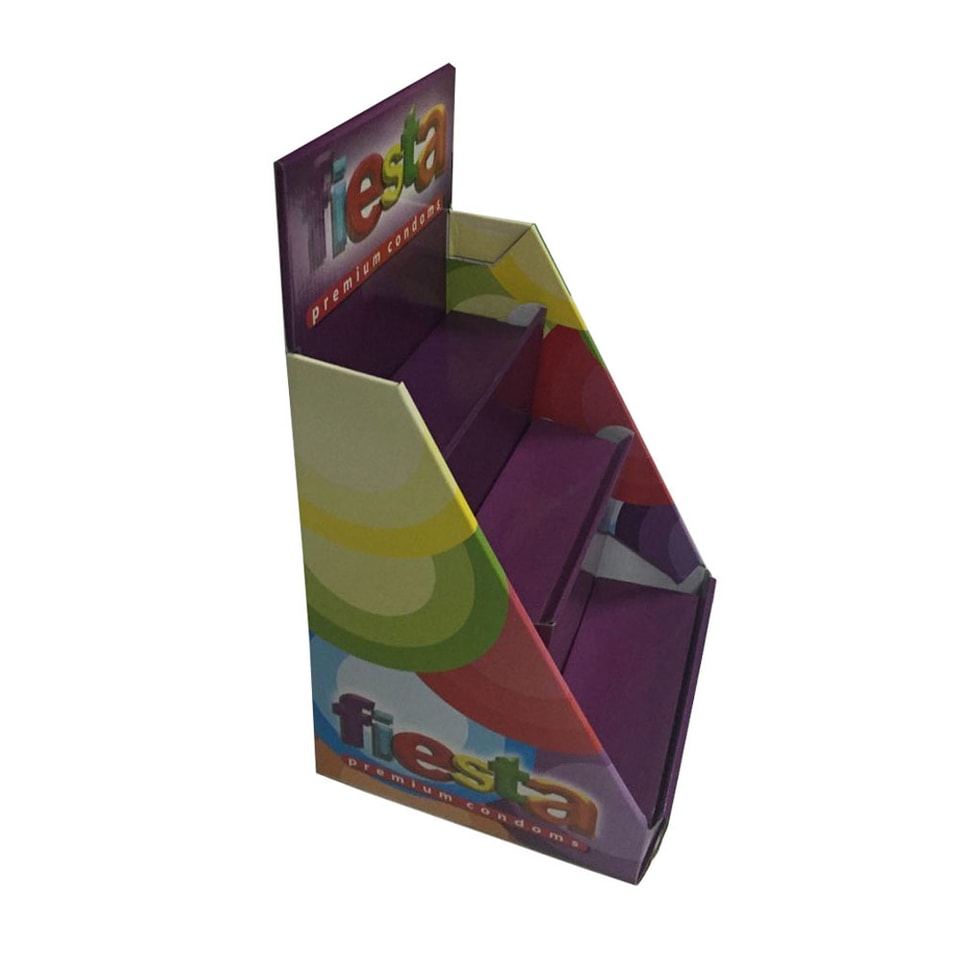 Caja expositora plegable
