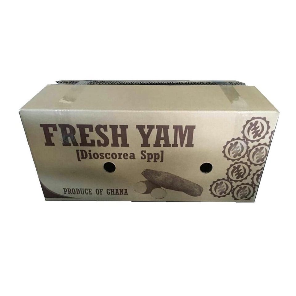 Caja para ñames