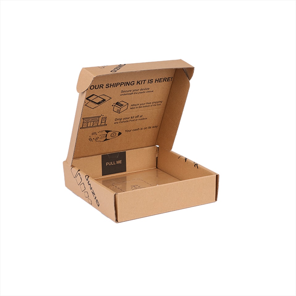 Cajas de cartón corrugado impresas a medida