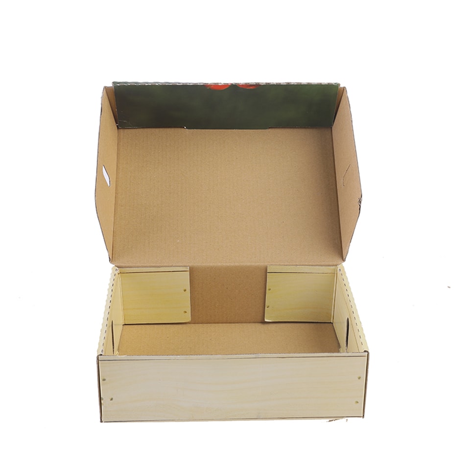 Caja de embalaje para frutas y verduras, plátanos y aguacates