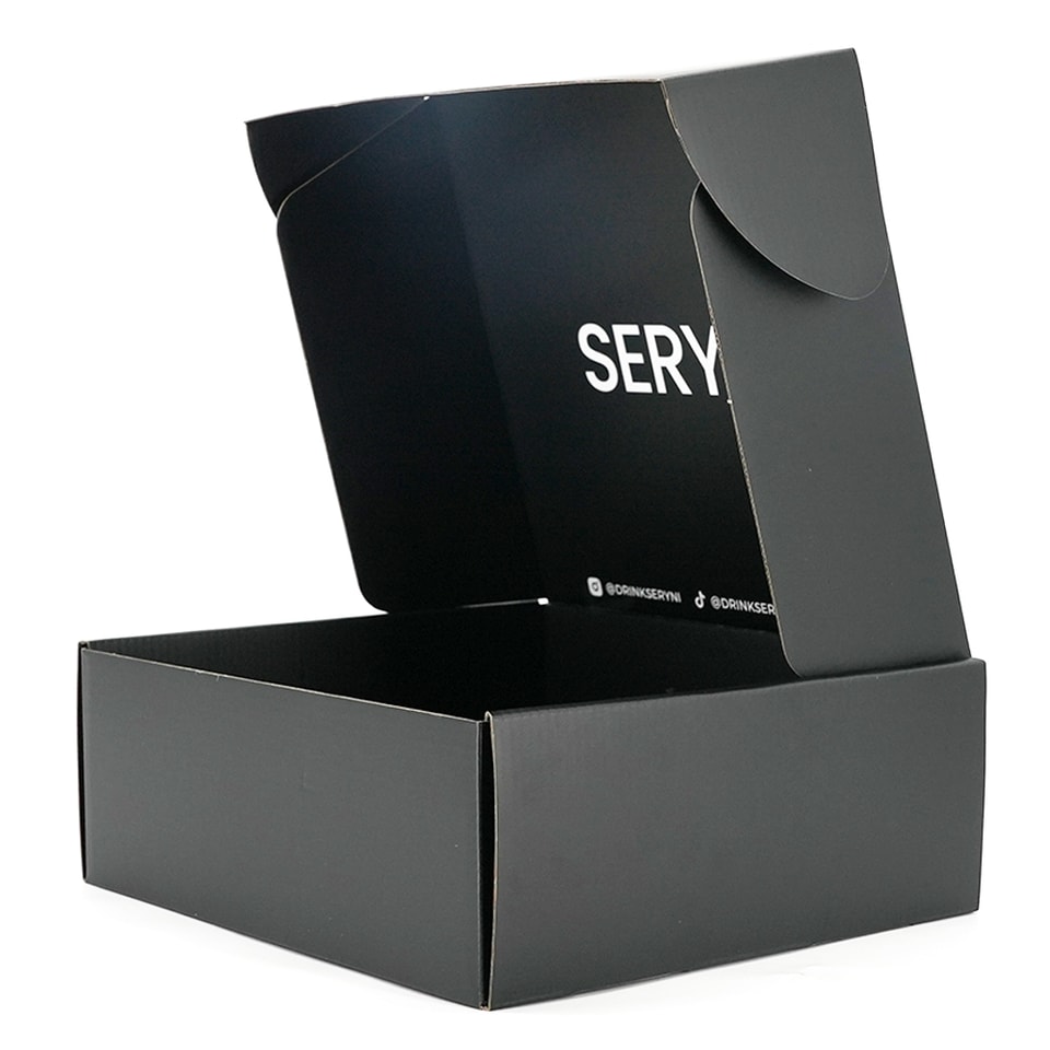 Caja de envío negra