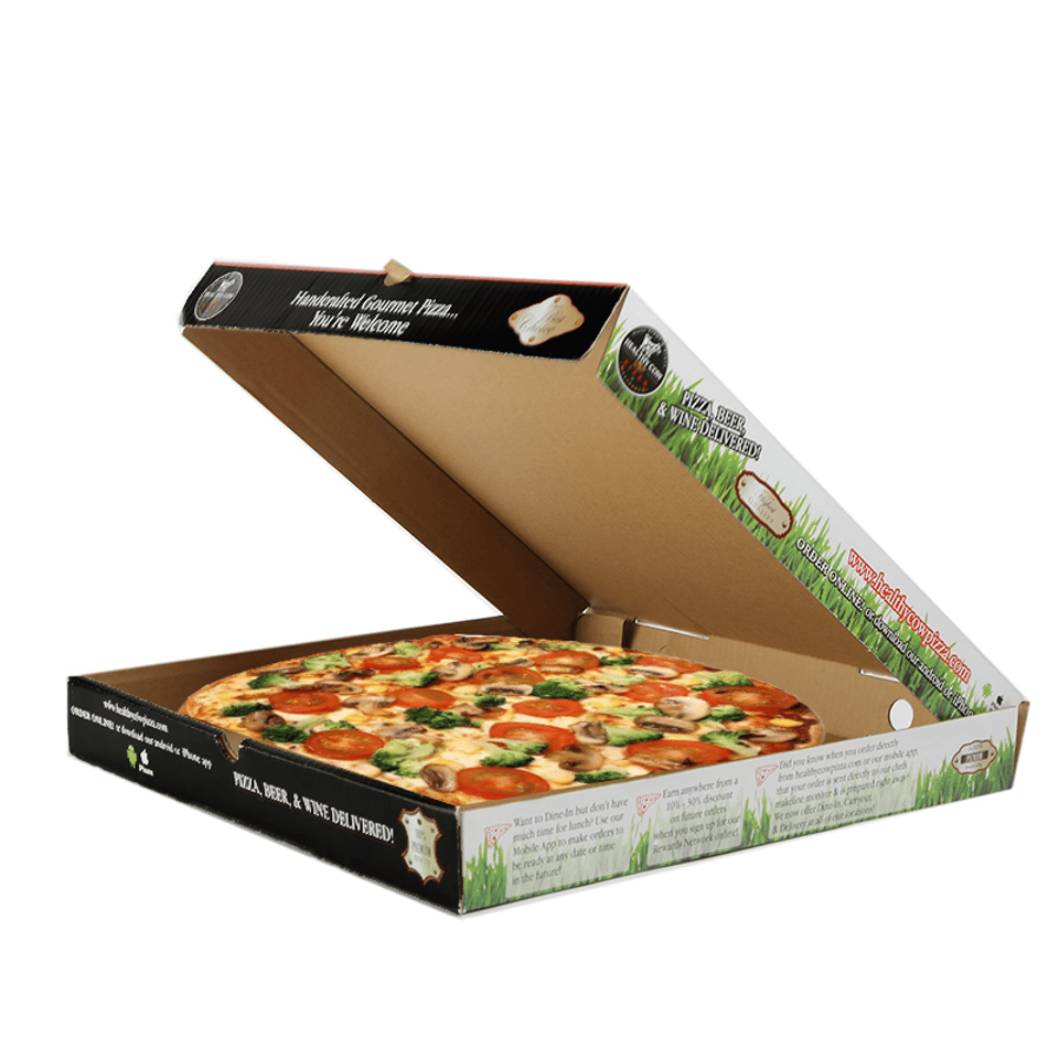 Caja para envío de pizzas