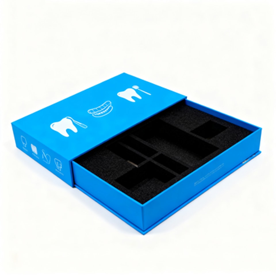 Caja de embalaje dental