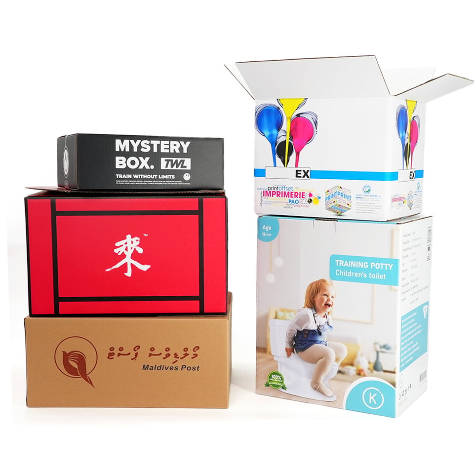 Cajas planas para envíos