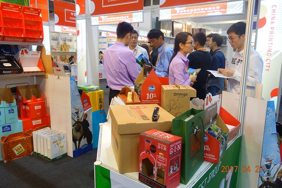 FERIA INTERNACIONAL DE IMPRESIÓN Y ENVASES DE HONG KONG 2017