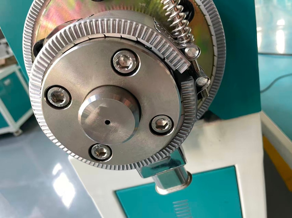 Extended hot- and cold-water cooling section of the SJ50 filament line
