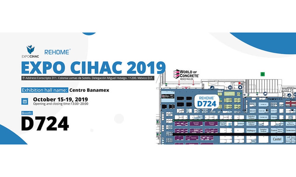 REHOME team join in the EXPO CIHAC 2019
