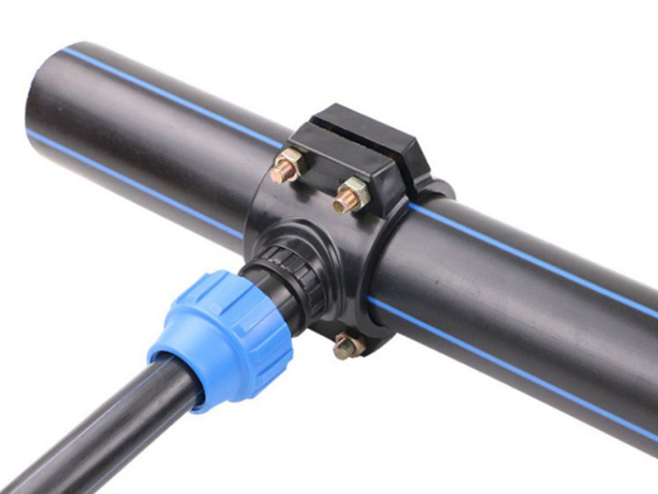 Full Size Of PP Compression Pipe Saddle Clamp For Plastic Pipe
